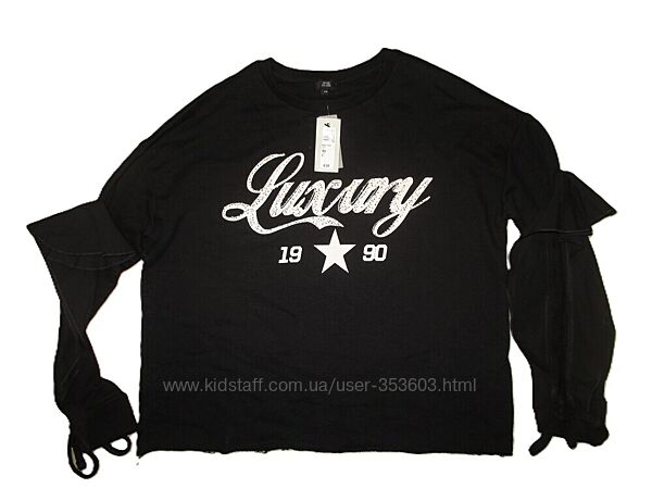 Світшот з цікавими рукавами розмір хс