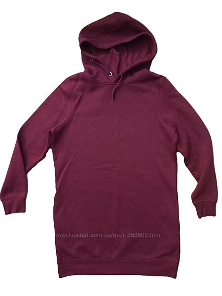 Подовжений світшот колір Марсала розмір С