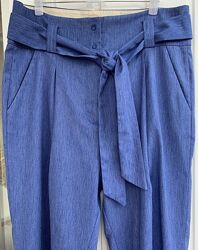 Sisley оригинал красивые брюки слоучи хлопоклён размер М, Л