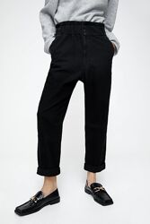 Черные джинсы со сборкой на талии Z1975 Baggy - 36, 38