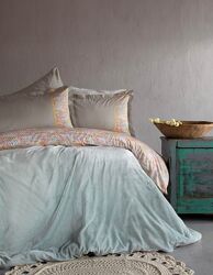 Новинки Apricitas HOME Евро комплект премиум из королевского велюр/ хлопка 