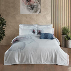 Постельное белье Sarev Rostov, Efira делюкс сатин 300ТС, Serafi gri 400 ТС
