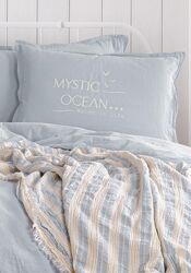 Mystic Ocean Istanbul Home Постельное белье с муслиновым пледом Евро 