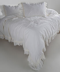 Кружево с Оборками Limasso Stonewashed Francesca 200 х 220 Вареный Хлопок 
