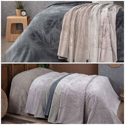 Pupilla - Велюр-Махра Violet/Filipin -махровые простыни-покрывала 220х240