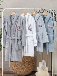 Детские /Подростковые Халаты для девочек и мальчиков мягкая махра Pupilla