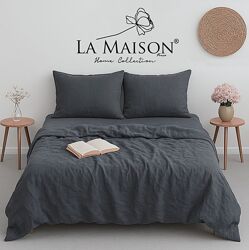 Комплект постельного белья из Вареного Хлопка La Maison Stonewashed Евро
