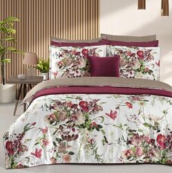 Комплект постельного белья Sarev Pure Life Bella Rose Сатин Делюкс 300 ТС 