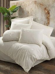 Cotton Box NAKISLI  Сатиновые комплекты с 3D вышивкой De Lux Saten