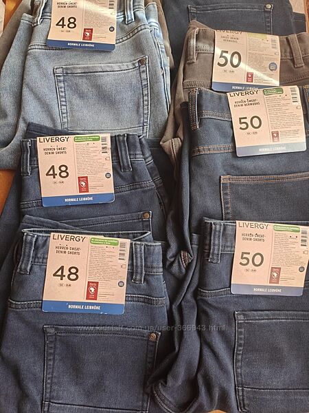 Чоловічі джинсові шорти Livergy