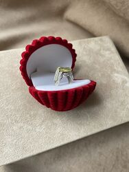 бриллиантовый перстень gold