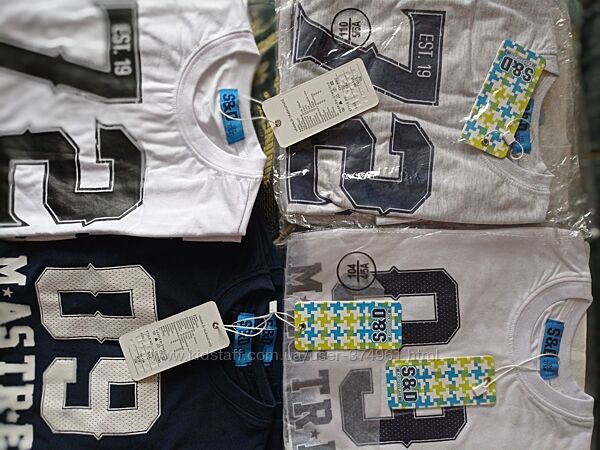 НОВОЕ- Футболки-майки мальчики 