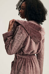 Мякий і теплий халат кольору кави M від Henderson 