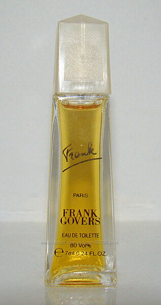 Мініатюра Frank Frank Govers 7 мл. Оригінал. Вінтаж.