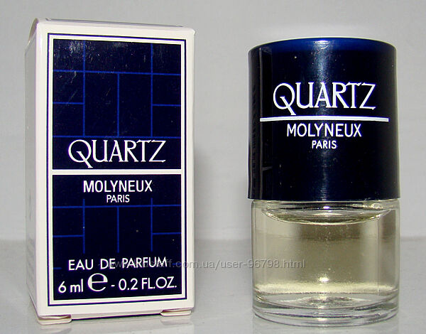 Мініатюра Molyneux Quartz. Оригінал. Вінтаж.