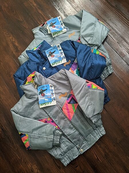Everest демисезонные куртки 3-4-5 лет