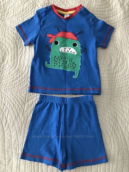 Пижама летняя Mini Club размер 18-24 месяцев 86-92 см идеальном состоянии