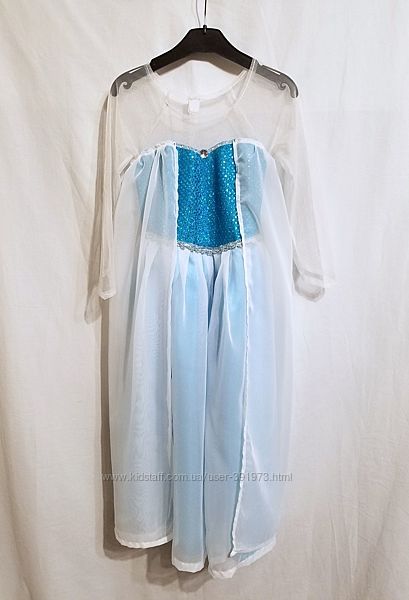 Карнавальный костюм - платье Эльзы, Снежной королевы, Зимы.
