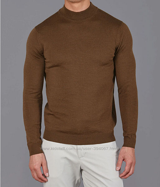 Светр з мериносової вовни з коміром-стійкою Massimo Dutti р. S