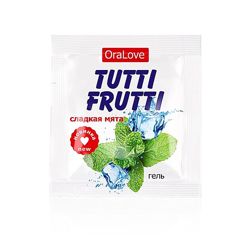 Гель TUTTI-FRUTTI СЛАДКАЯ МЯТА одноразовая упаковка 4 г
