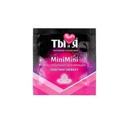 Гель-любрикант MINI MINI для женщин одноразовая упаковка 4 г