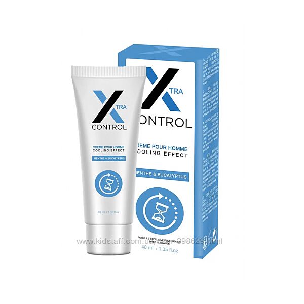 Крем пролонгирующий X-control cool cream for man, 40 ml