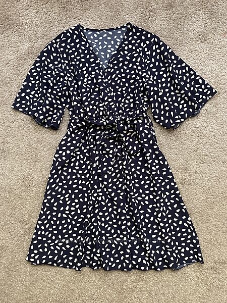 Плаття синє літнє