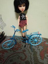 Велосипед для кукол до 20см