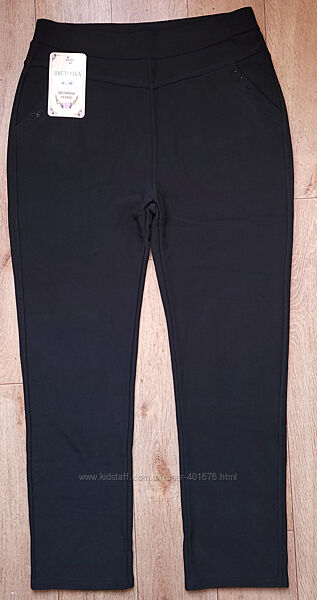 Брюки зимние, женские, плотные на меху. Ласточка. 2xl-4xl р