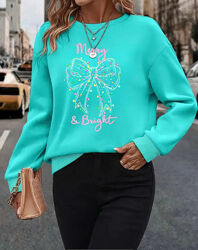 Женский, яркий свитшот теплый на флисе 56-58 р