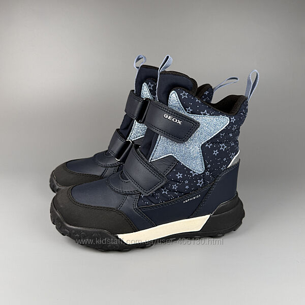 Зимові черевички Geox Trekkyup 25, 27, 29, 31, 34, 36, 37, 39 р.