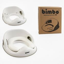 Накладка на унітаз Bimbo , 31х34х11 см, знімне м яке сидіння, в коробці