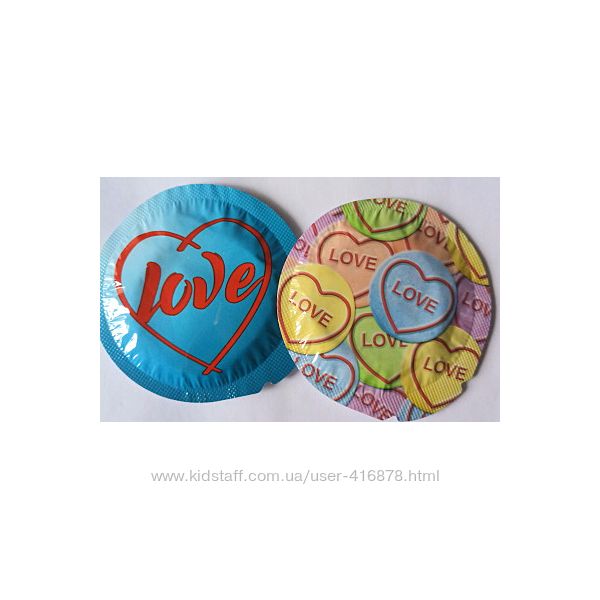EXS Love Hearts - класичні презервативи для романтичного вечора