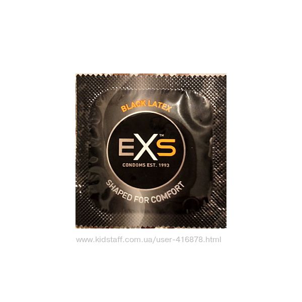 EXS Black Latex  - ексклюзивні презервативи з чорного латексу 