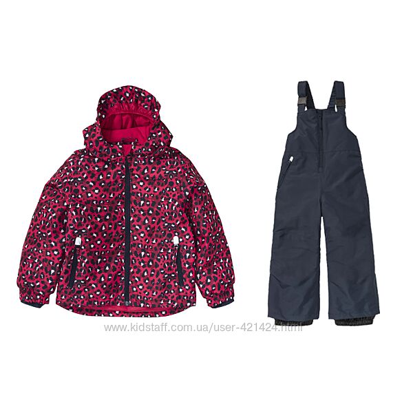 Комбінезон зимовий термо комплект лижний куртка штани lupilu 110/116 см