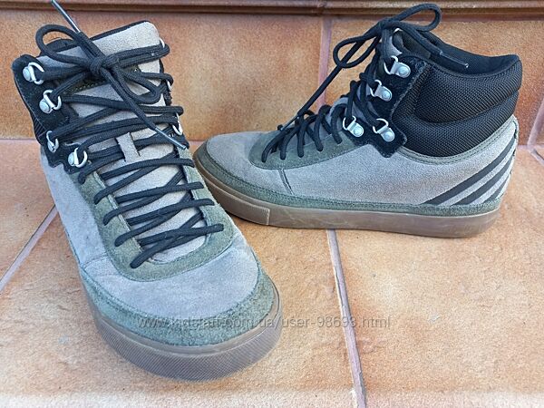 Замшеві черевики адідас, р.41