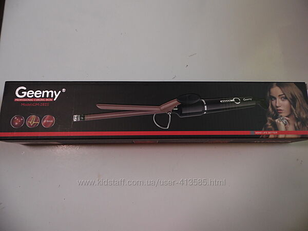 Плойка для волос мелкие афрокудри geemy gm-2825