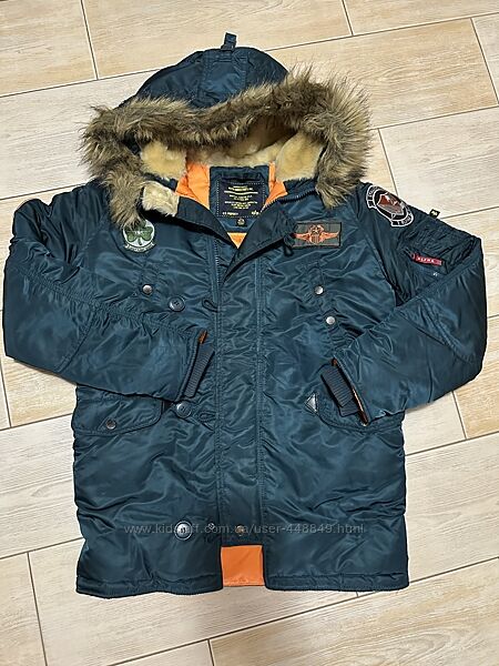 Зимова куртка Аляска Alpha Industries 12-14 років