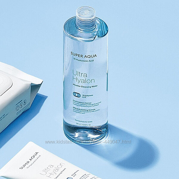 Міцелярная вода з гіалуроновою кислотою Missha Super Aqua Ultra Hyalron 