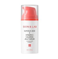 Заспокійлива гелева сироватка з гліколевою кислотою та вітаміном C SKIN&LAB