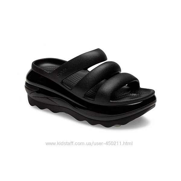 Жіночі шльопанці Crocs Mega Crush Triple Strap, оригінал
