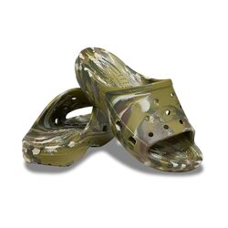 Шльопанці Crocs Classic Marbled Icon Slide, оригінал