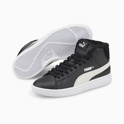 Утеплені хайтопи, високі кросівки Puma Smash, 100 оригінал