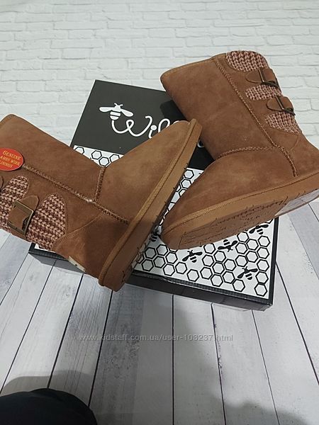 Полностью натуральные угги Willowbee, оригинал из США