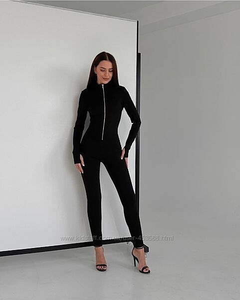 Обтислий комбінезон з щільного трикотажу bezbrendu, S/M