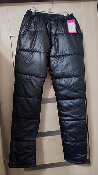 Штани теплі на сінтапоні болонь для дівчинки, зріст 158