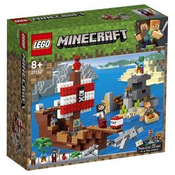 Конструктор LEGO Minecraft 21152 Приключения на пиратском корабле Лего