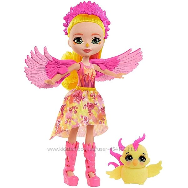 Кукла Enchantimals Феникс Фалон с птичкой GYJ04