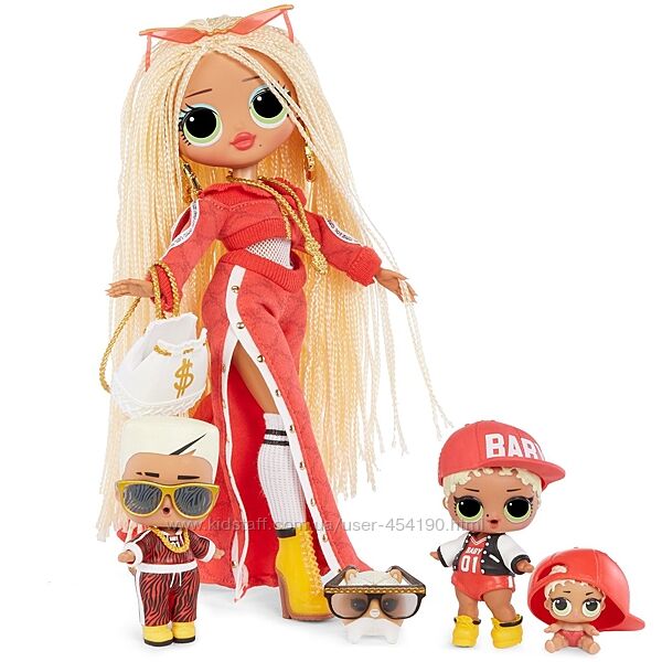 ЛОЛ ОМГ Семья Свэг Сваг Леди Ди Джей LOL Surprise OMG Swag Family 422099