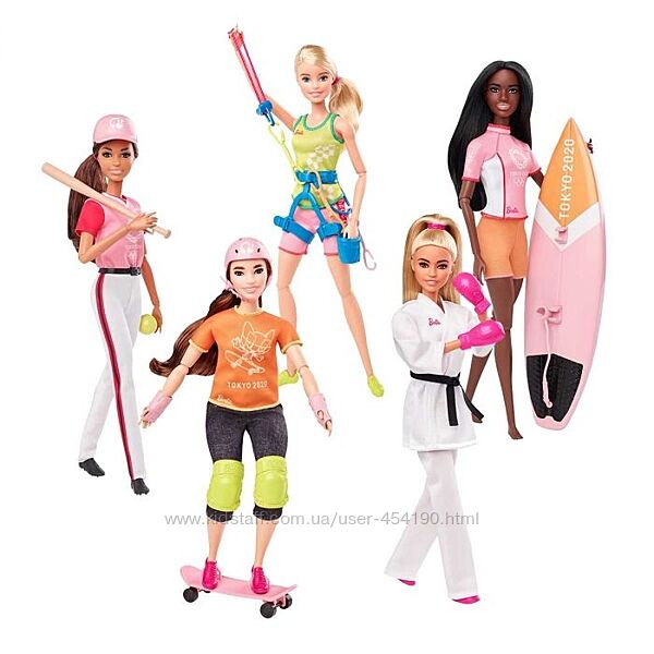 Кукла Барби Олимпийские игры Токио Barbie Olympic Games Tokyo 2020